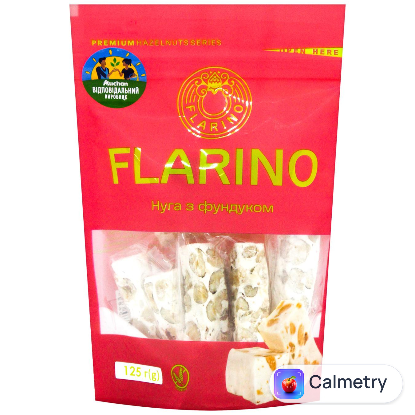 Нуга Flarino з фундуком 125г