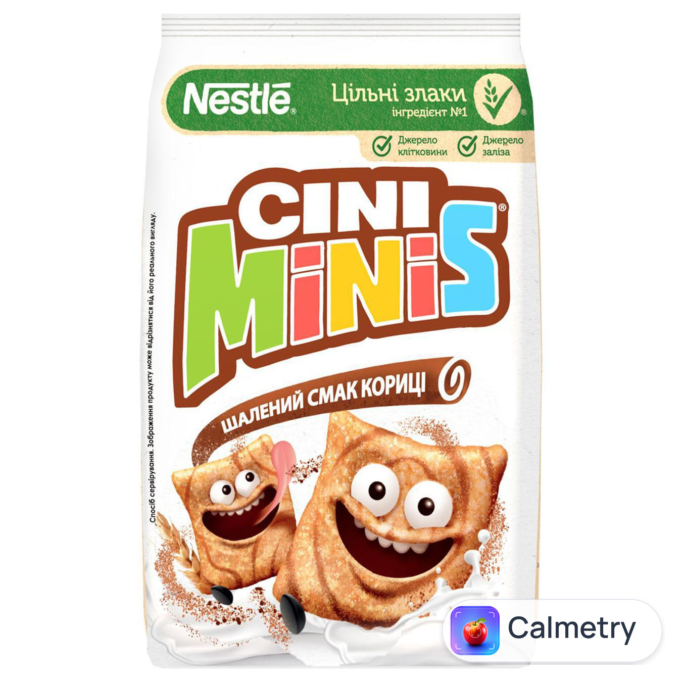 Сніданок сухий NESTLÉ® CINI-MINIS® з корицею 375г