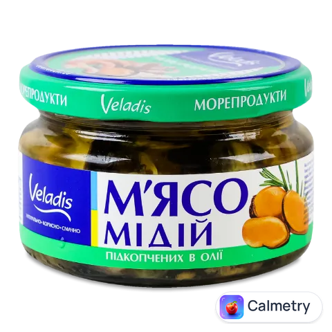 Мідії Veladis підкопчені в олії с/б
