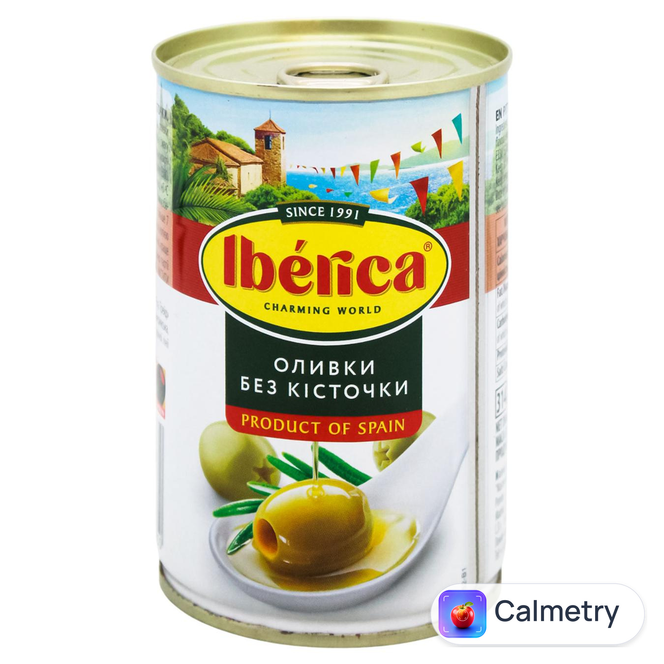 Оливки Iberica без кісточки 300г — фото продукту