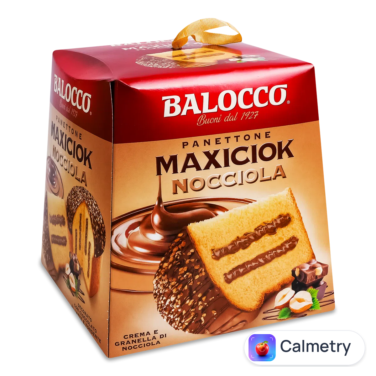 Кекс Balocco панеттоне з кремом «Фундук» 800г