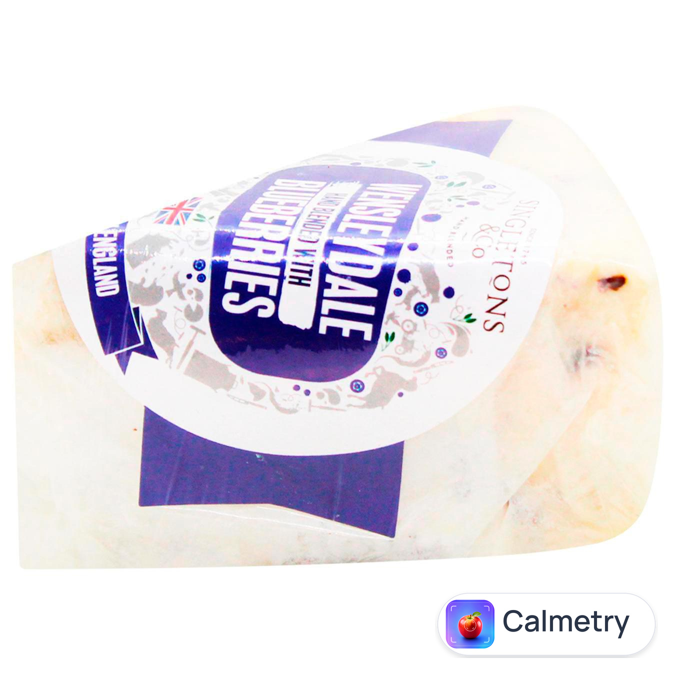 Сир Singletons&Co Wensleydale Десертний з чорницею