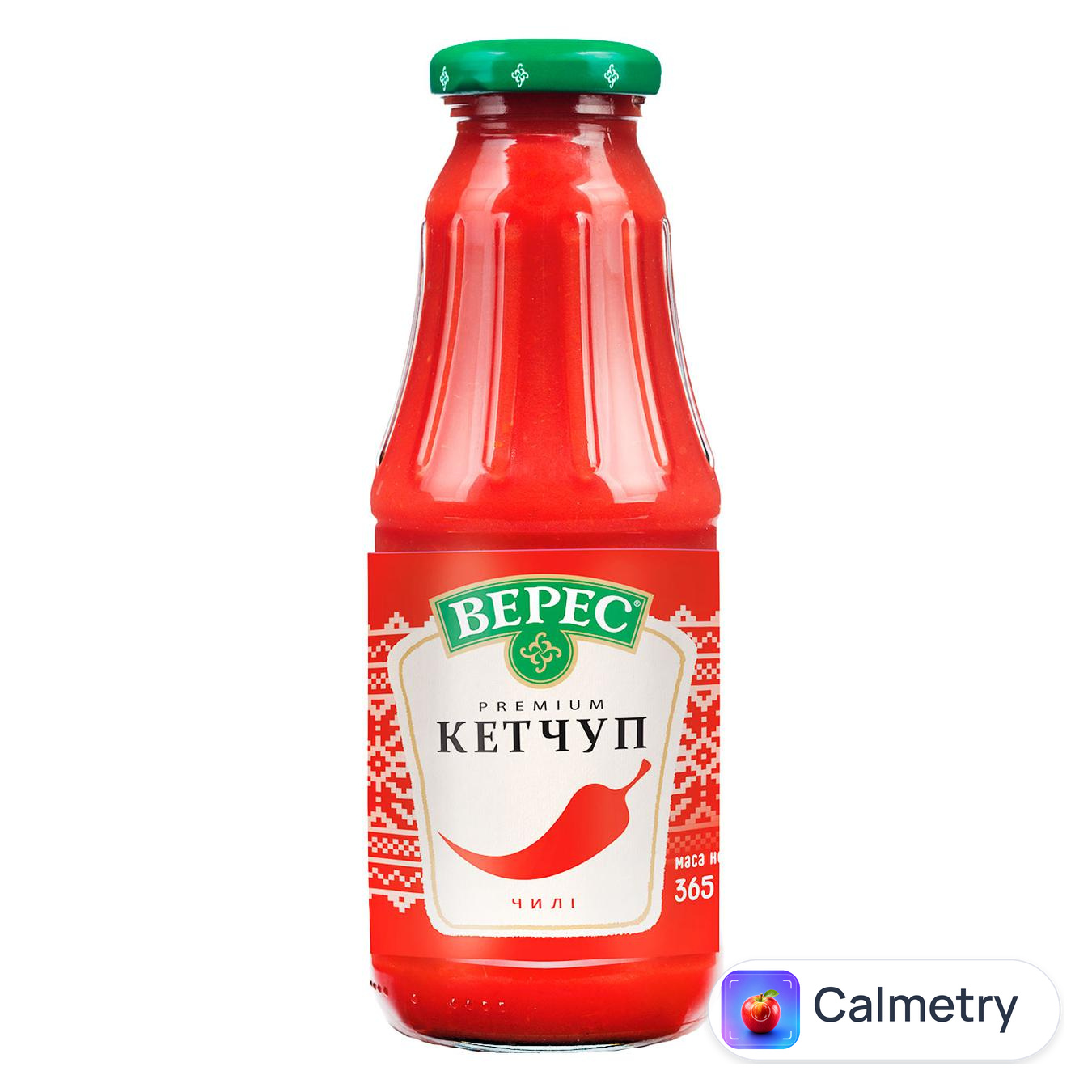 Кетчуп Верес Чилі Premium 365г — фото продукту