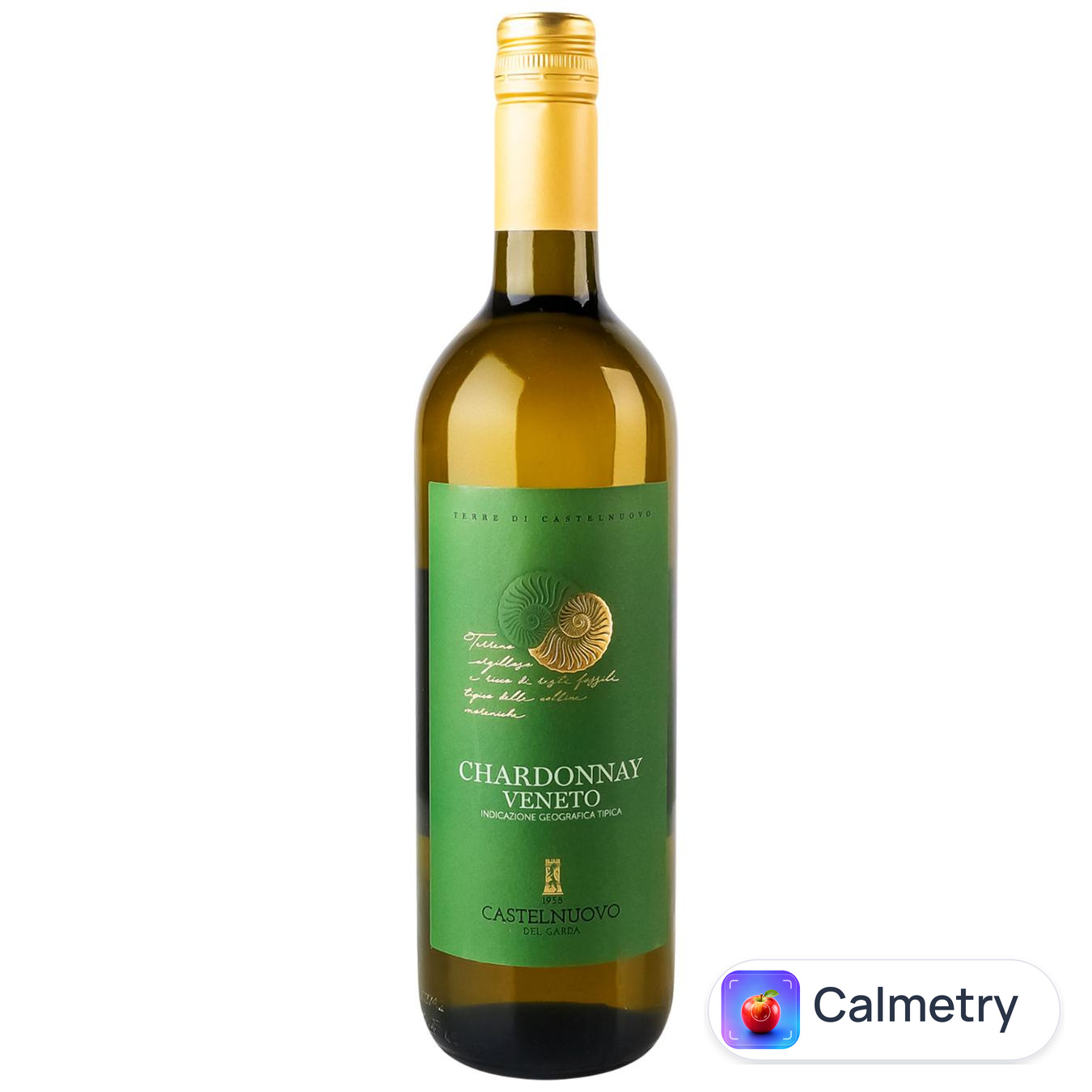 Вино Castelnuovo Chardonnay біле сухе 12% 0,75л