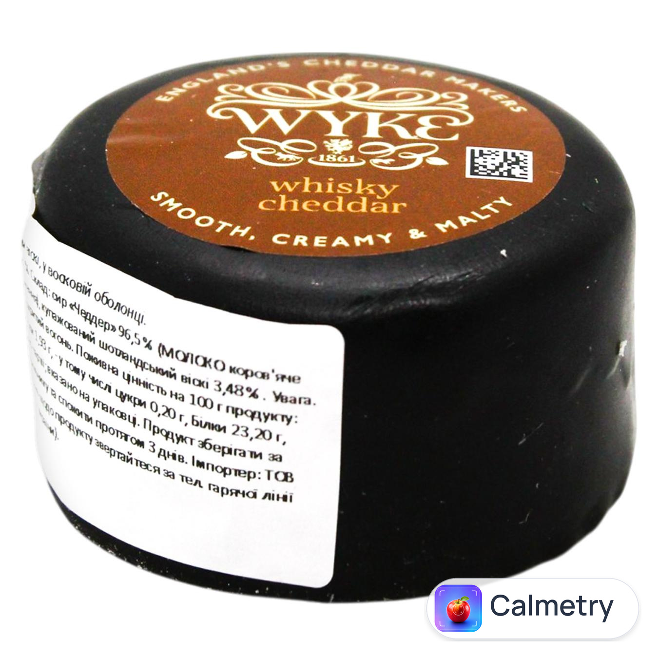 Сир Wyke Farms Чеддер зі смаком віскі 100г