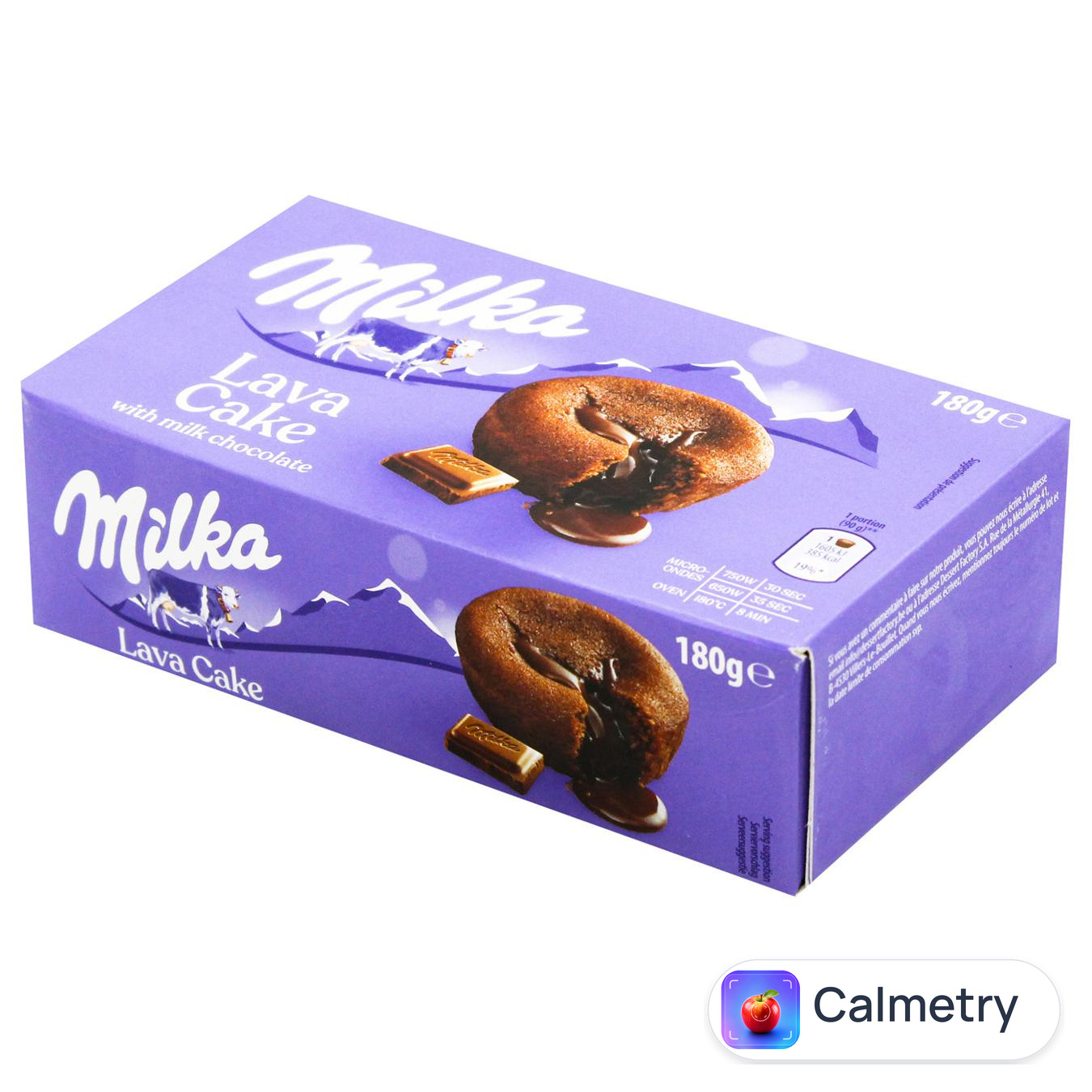 Десерт Milka Lava Cake 90г х 2шт — фото продукту