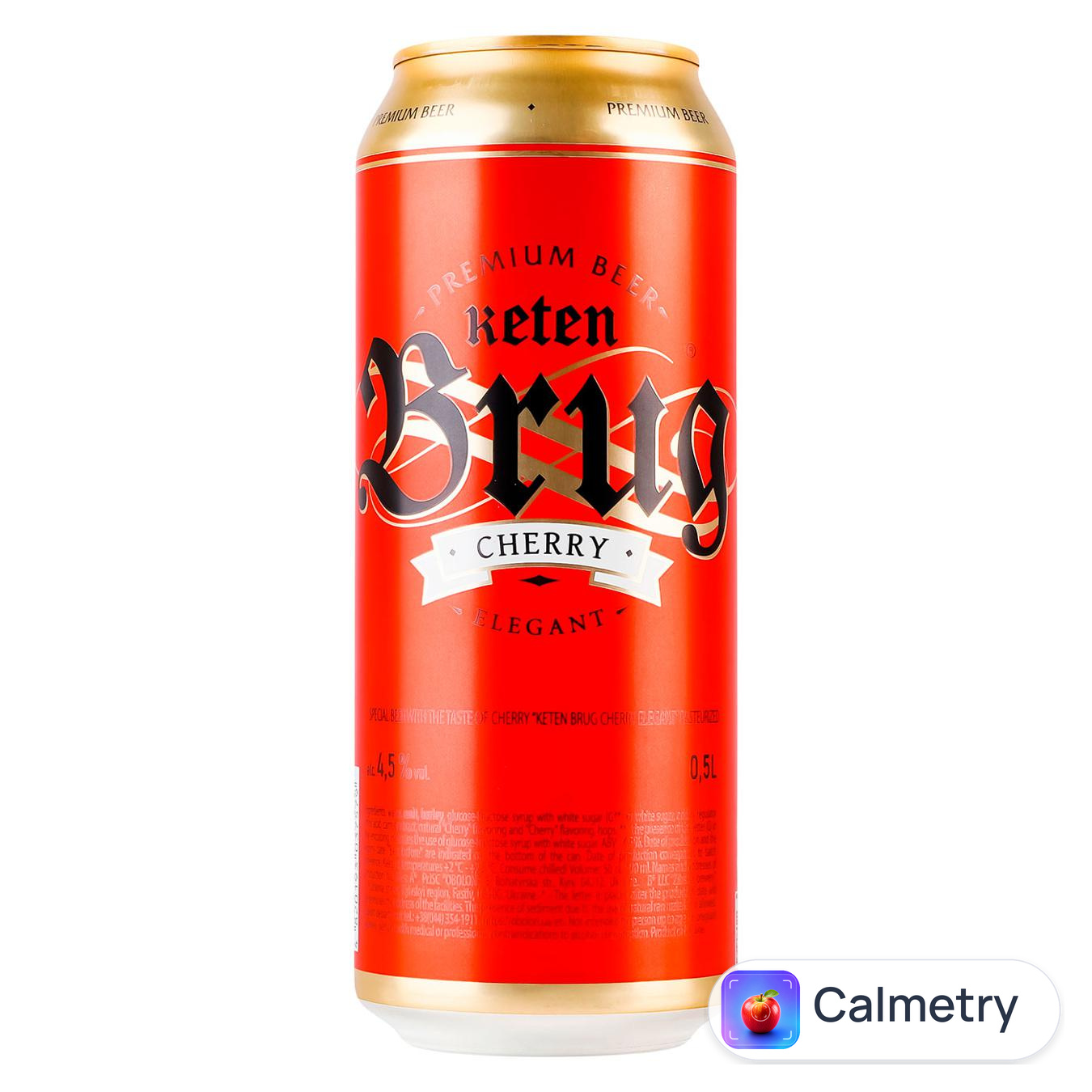 Пиво Keten Brug Cherry Elegant зі смаком вишні 4,5% 0,5л