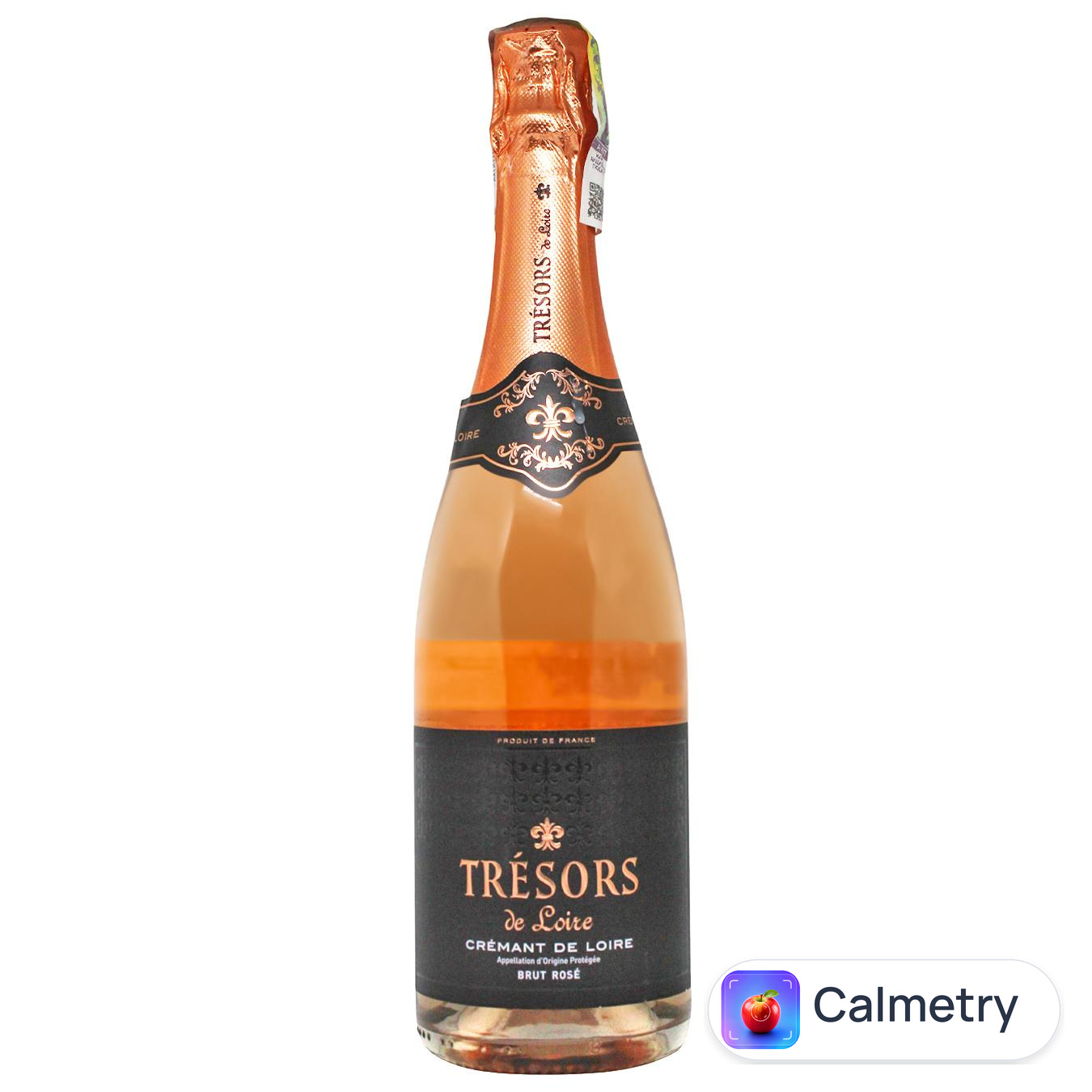 Вино ігристе Tresors de Loire Cremant De Loire Rose рожеве брют 12% 0,75л