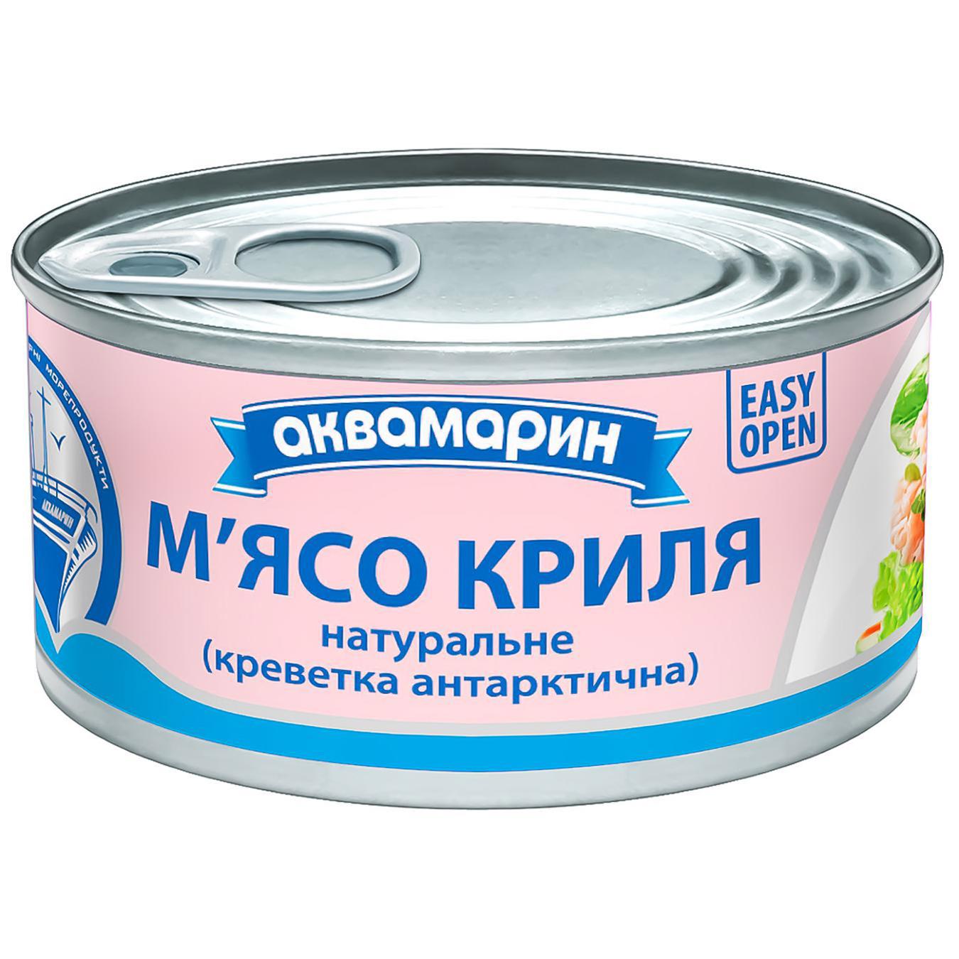 М'ясо криля Аквамарин 185г — фото продукту