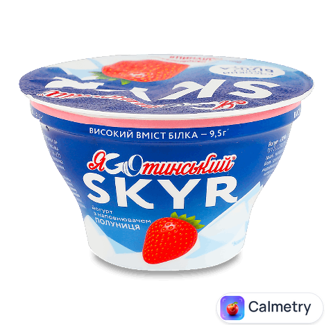 Йогурт Яготинське Skyr полуниця 1,8% стакан, 140г