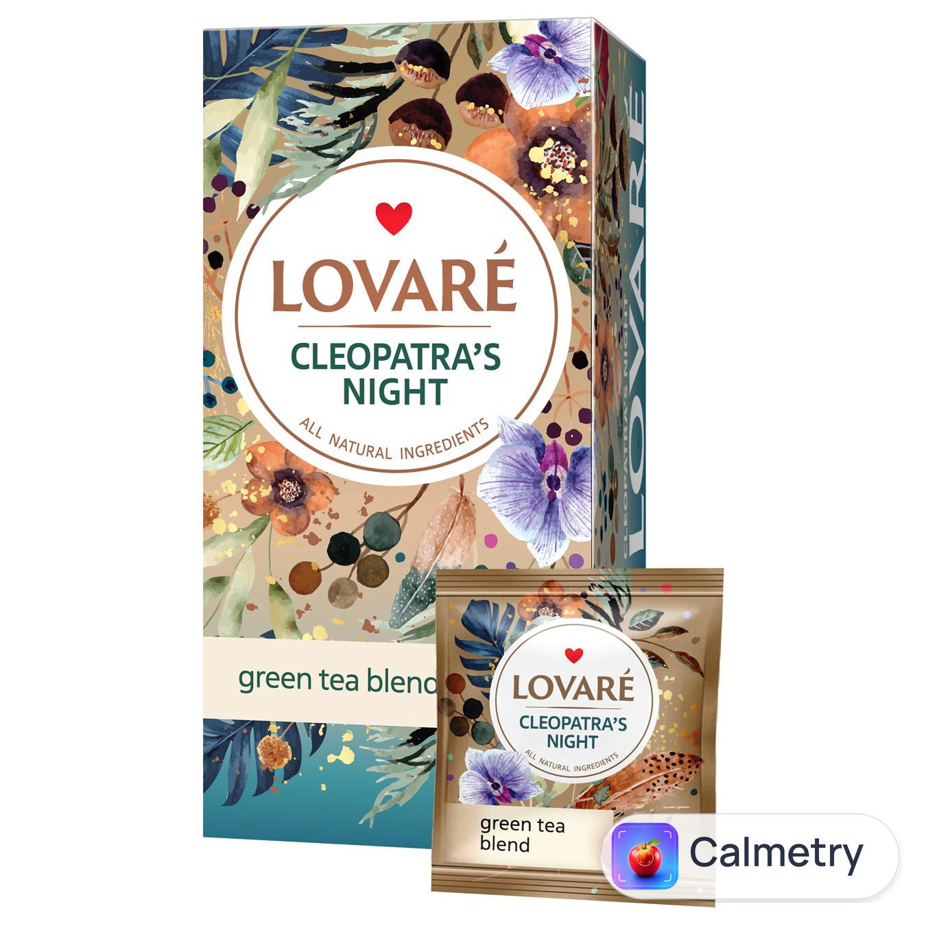 Чай зелений Lovare Ніч Клеопатри 2г*24шт — фото продукту