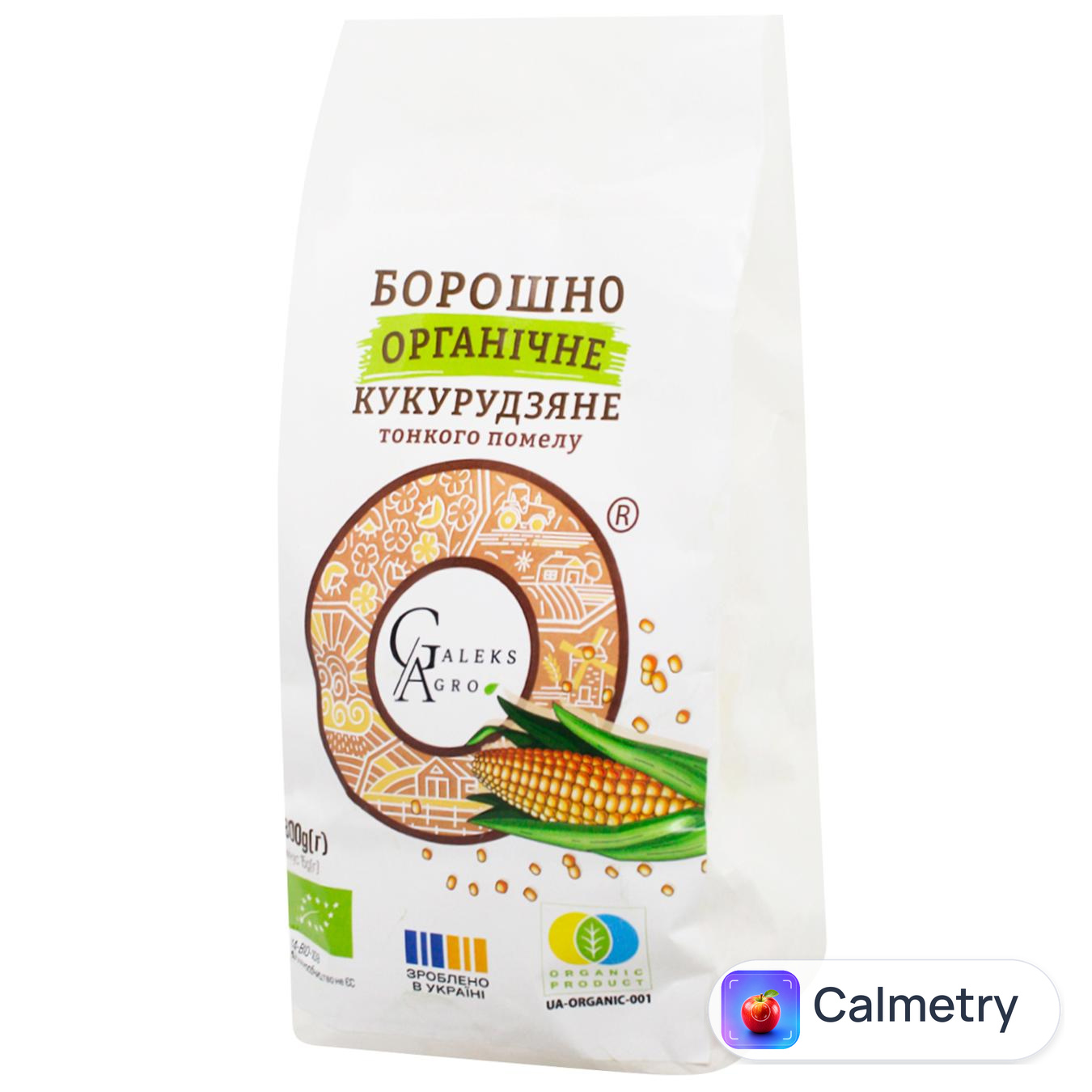 Борошно кукурудзяне Galeks-Agro тонкого помелу 800г
