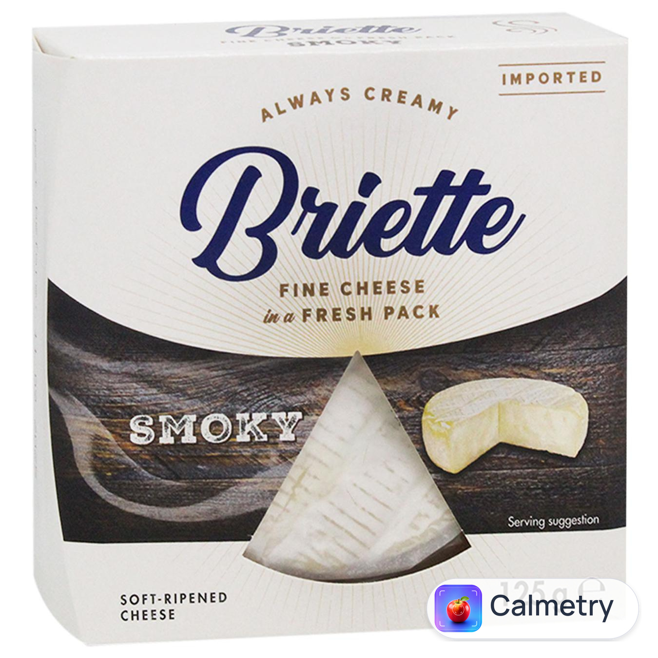 Сир Briette Smoky 60% 125г — фото продукту