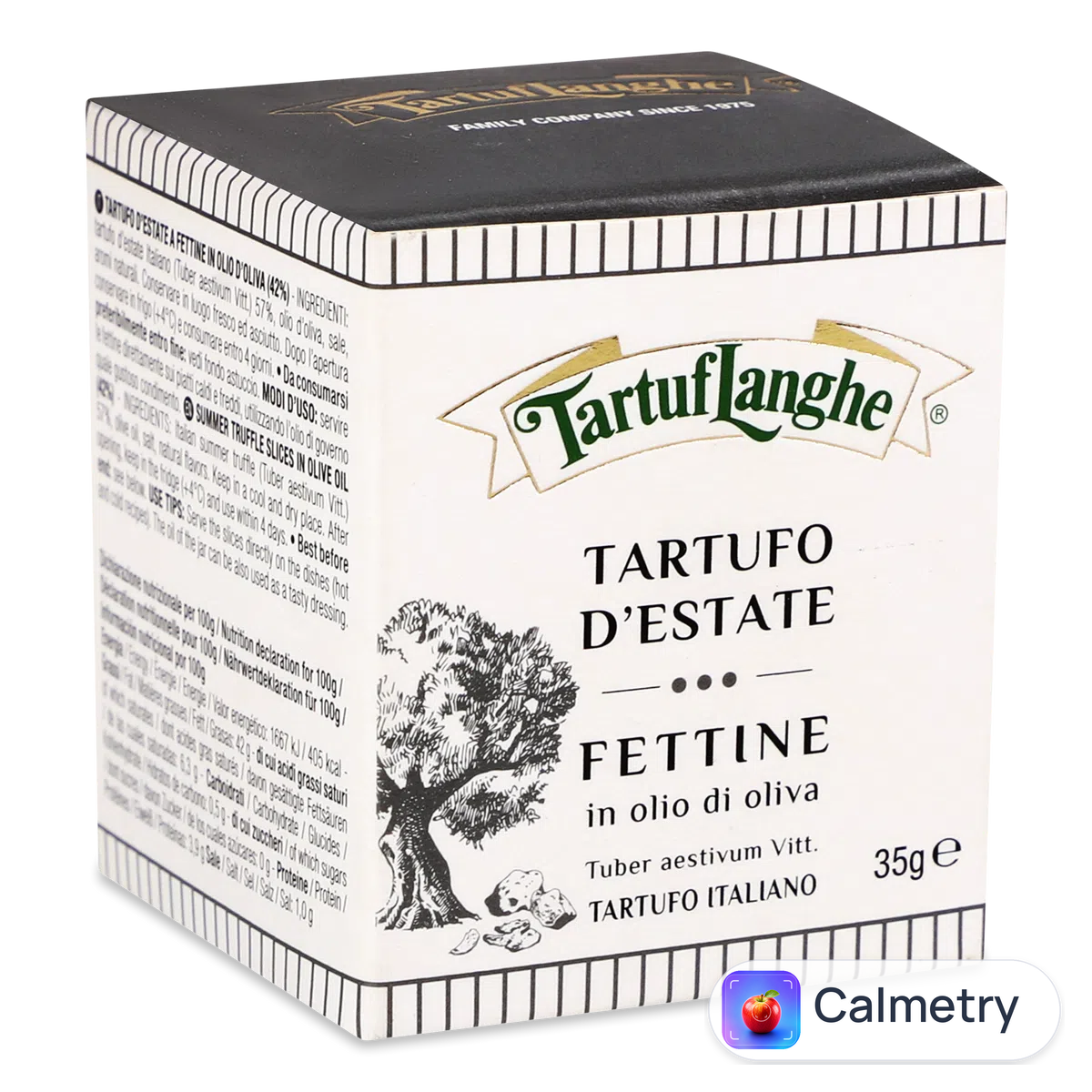 Трюфель Tartuflanghe чорний літній різаний 35г