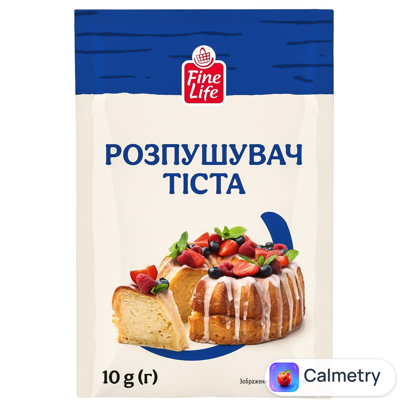Розпушувач тіста Fine Life 10г — фото продукту