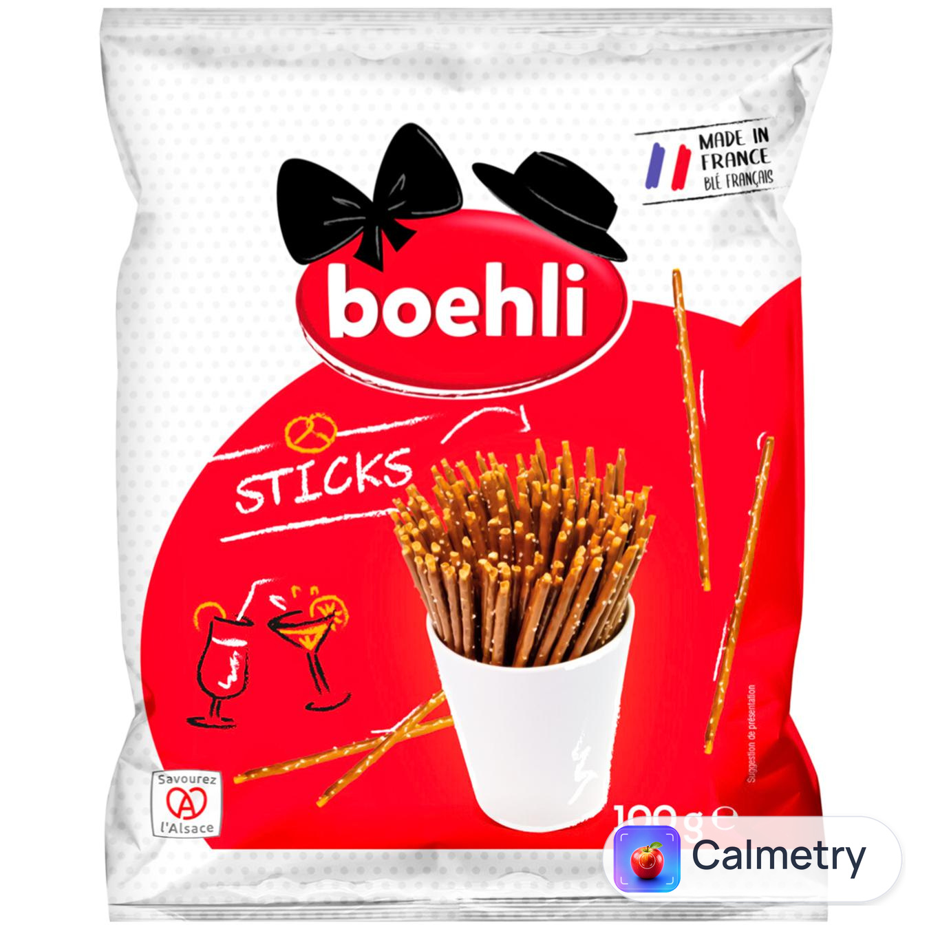 Соломка Boehli солена 100г