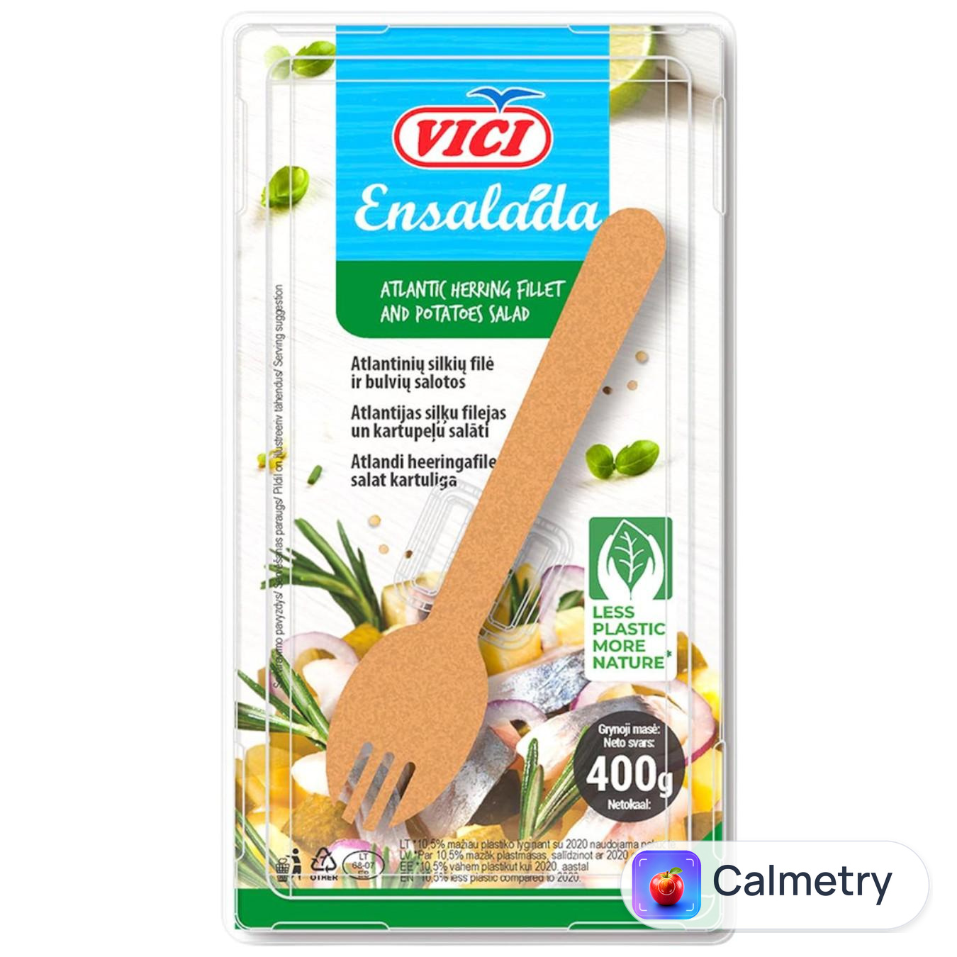 Салат Vici Ensalada з оселедця та картоплі 400г