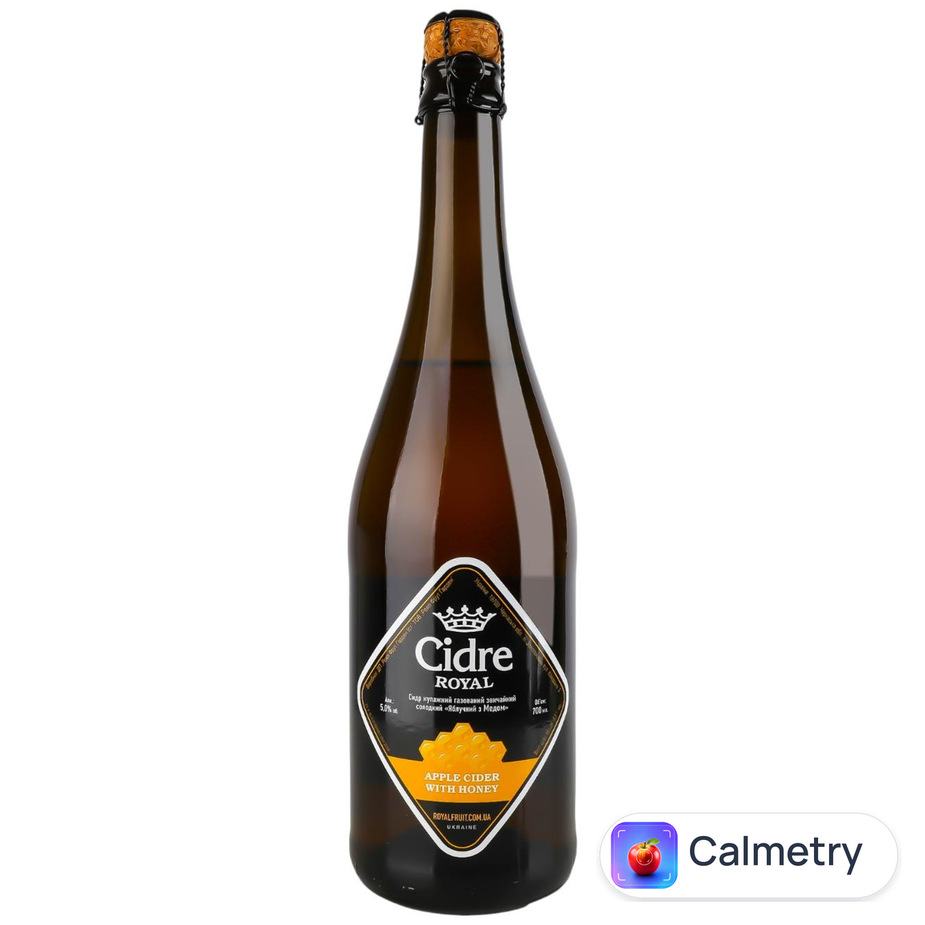 Сидр Cidre Royal Яблучний з медом 5% 0,7л