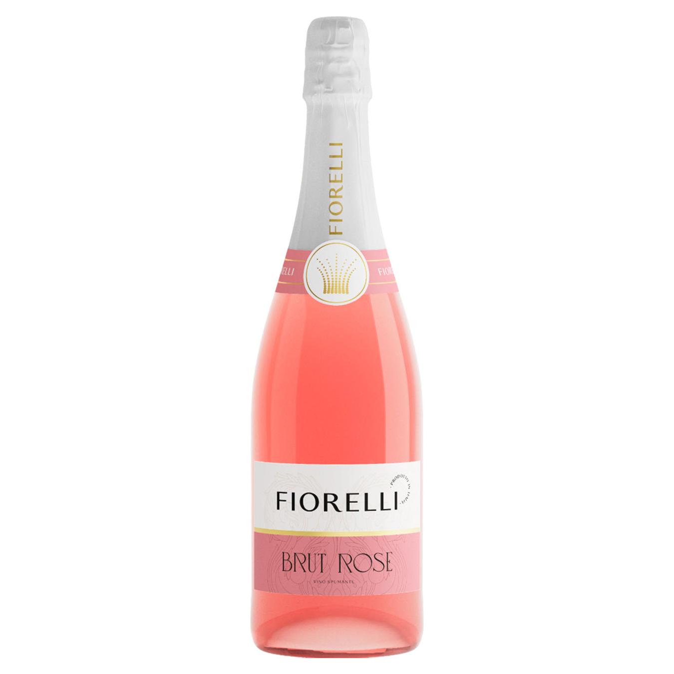 Вино ігристе Fiorelli рожеве брют 11% 0,75л — фото продукту