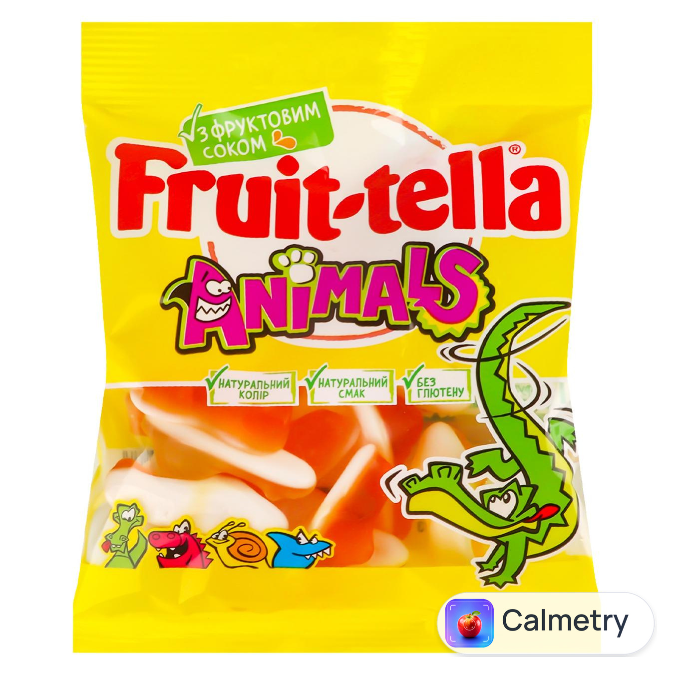 Мармелад Fruit-Tella Animals жувальний 90г — фото продукту