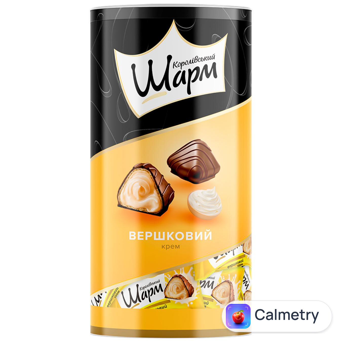 Цукерки АВК Королівський Шарм з вершковою начинкою 235г — фото продукту