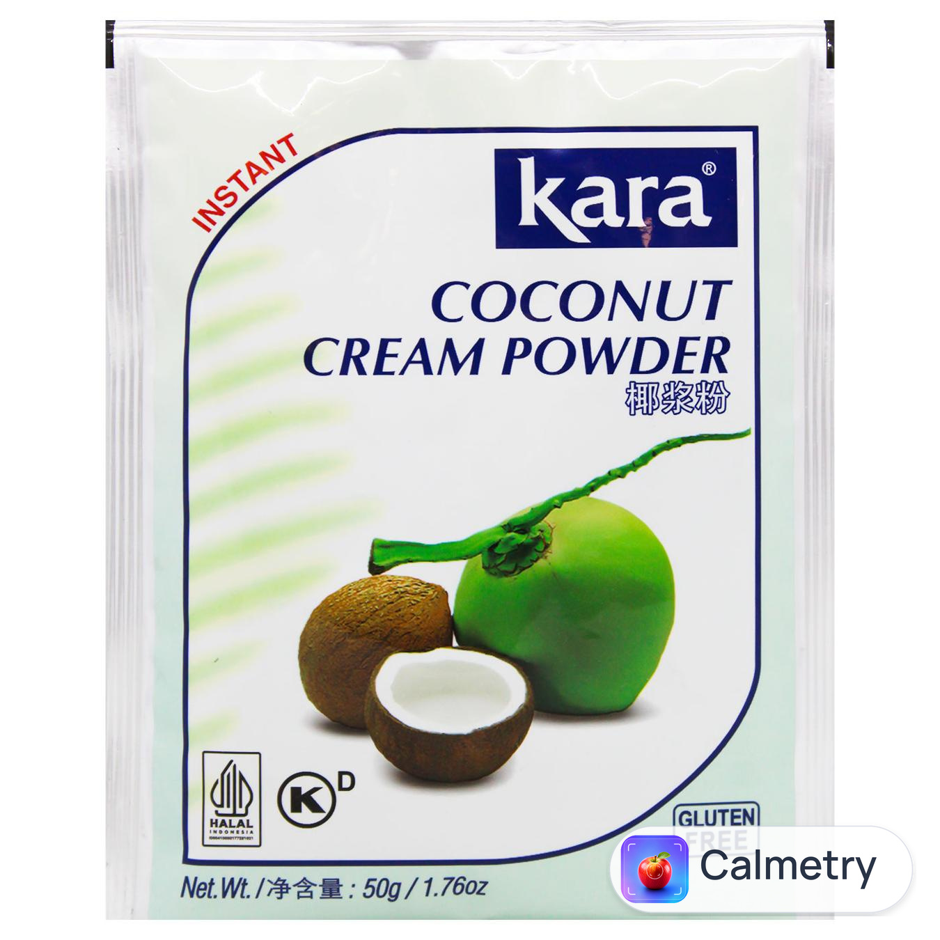 Вершки Kara кокосові сухі 50г — фото продукту
