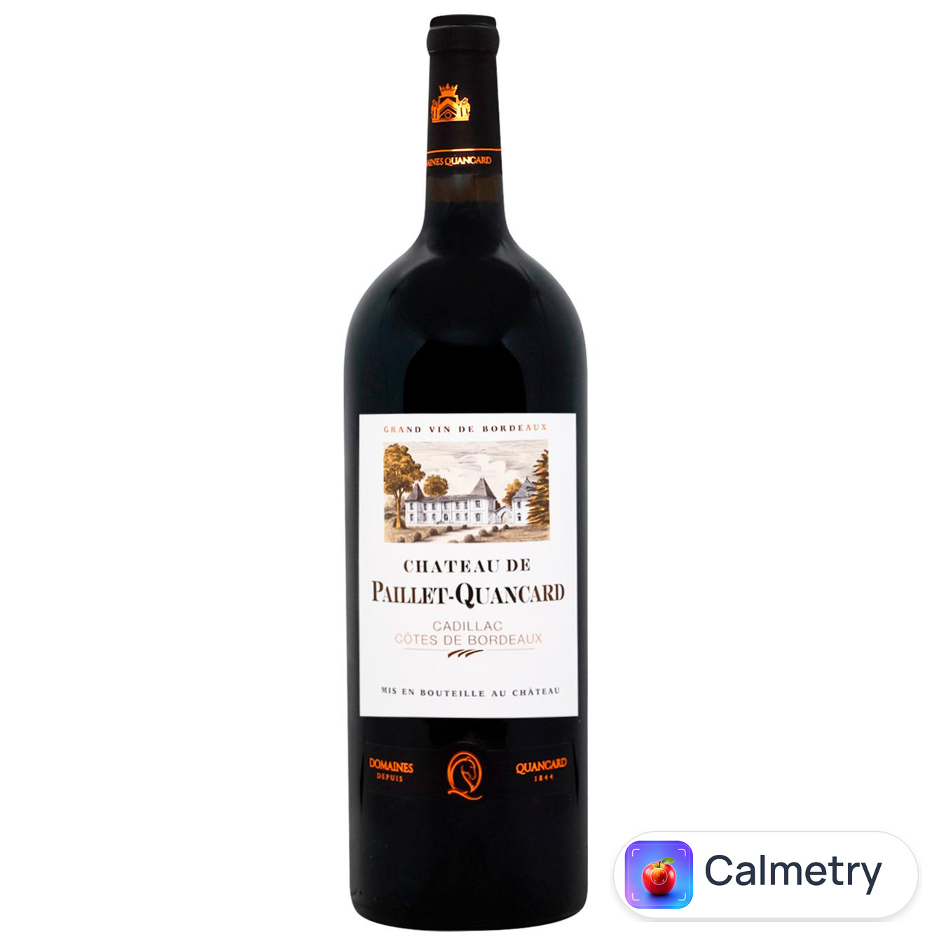 Вино Chateau de Paillet-Quancard червоне сухе 13,5% 1,5л