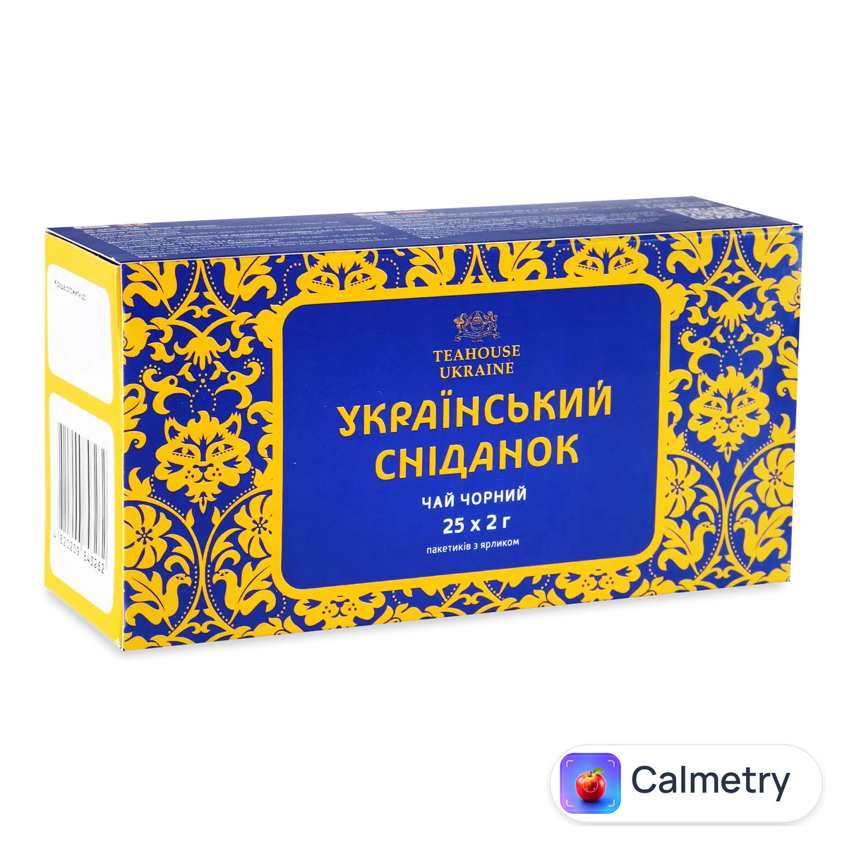 Чай чорний Teahouse Ukraine Український сніданок 25*2г