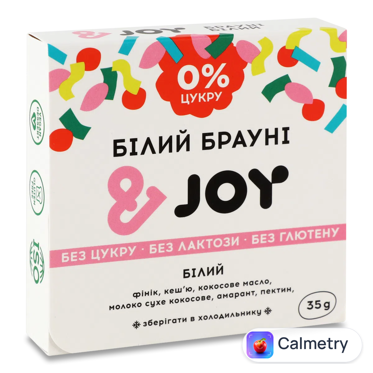 Десерт «Лавка Традицій» &Joy «Брауні біле» 35г