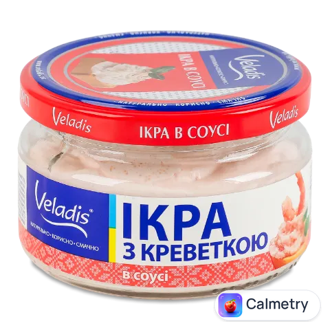 Ікра Veladis з креветкою в соусі