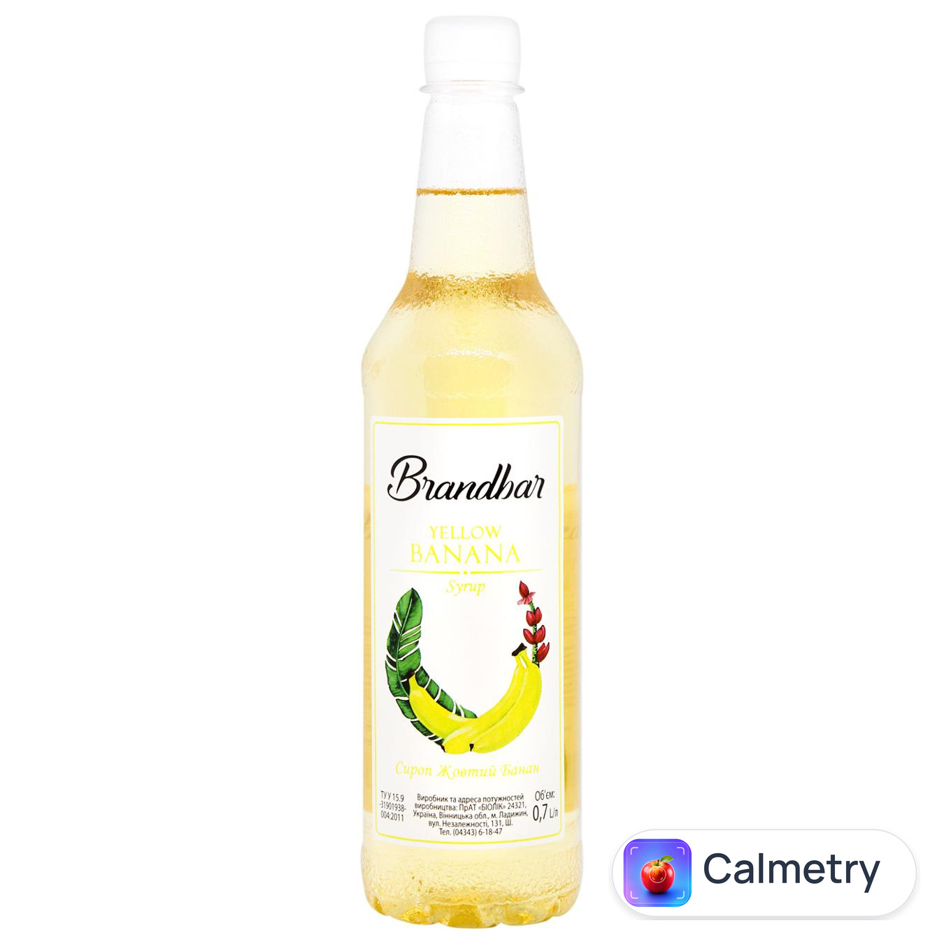 Сироп Brandbar Жовтий банан 0,7л