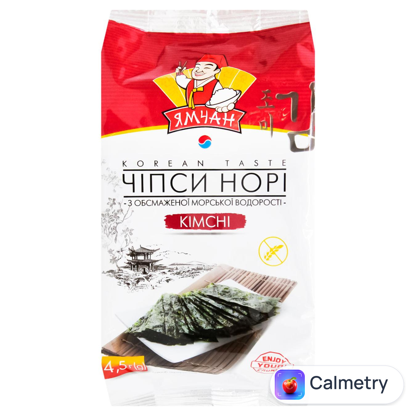 Чипси Ямчан Норі Kimchi 4,5г