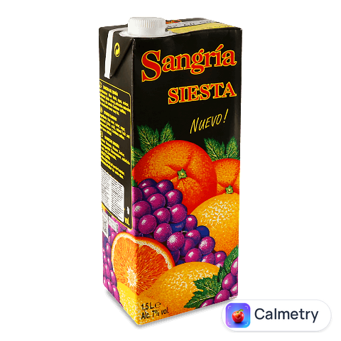 Напій винний Sangria Siesta червоний солодкий, 1,5л