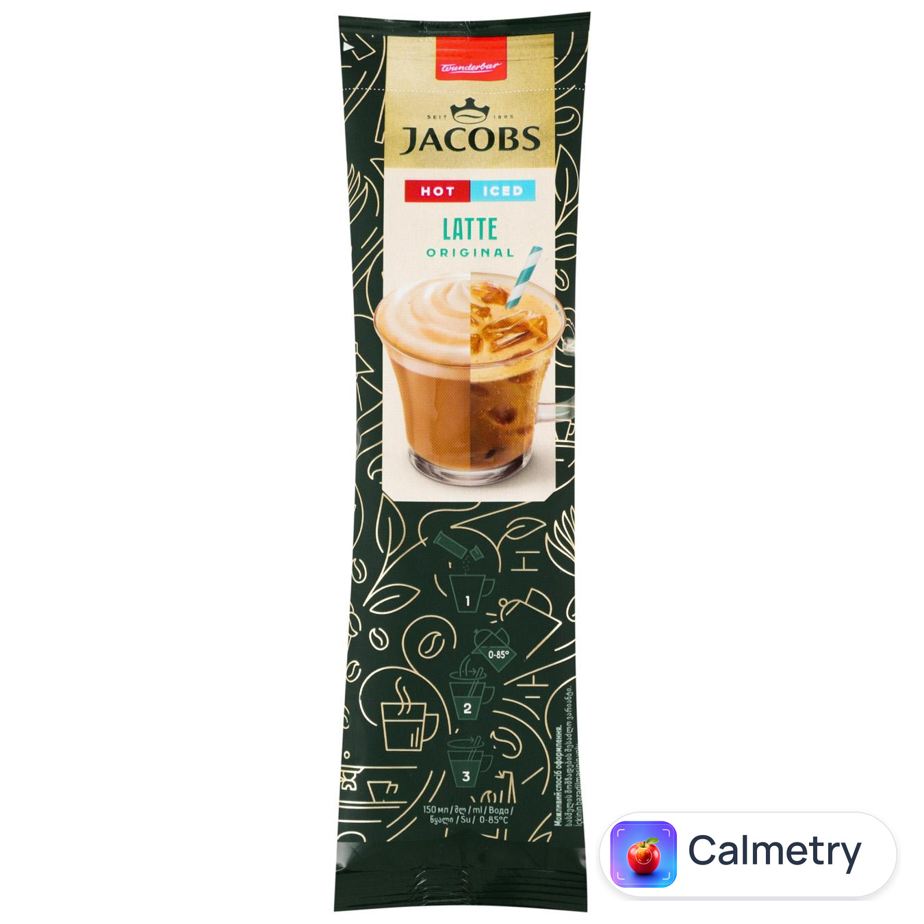 Напій кавовий Jacobs Iced Latte Original 3в1 21,5г — фото продукту