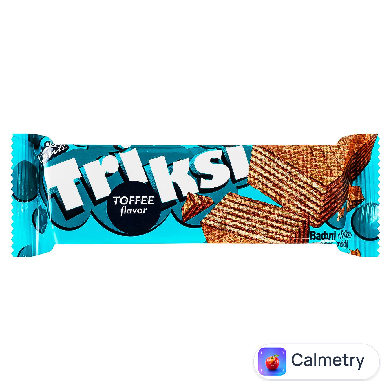 Вафлі Konti Triksi смак тоффі 32г