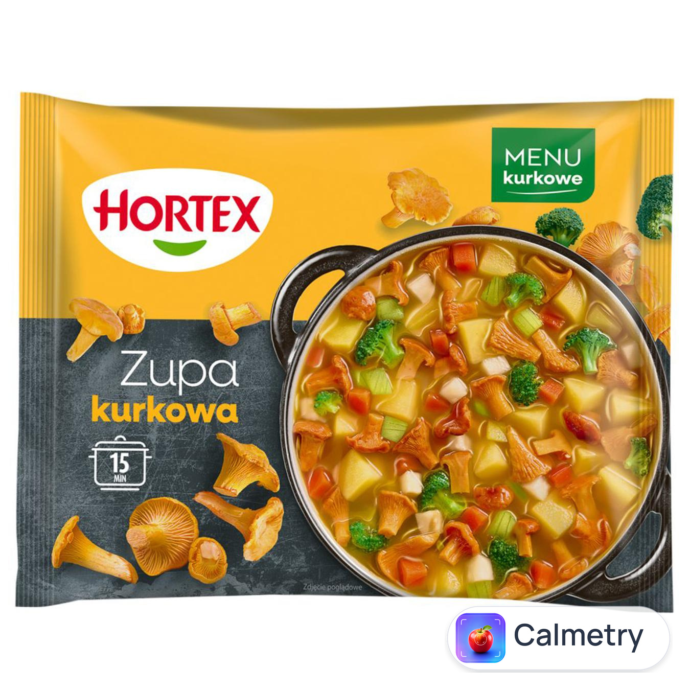 Суміш овочева Hortex з лисичками 450г — фото продукту