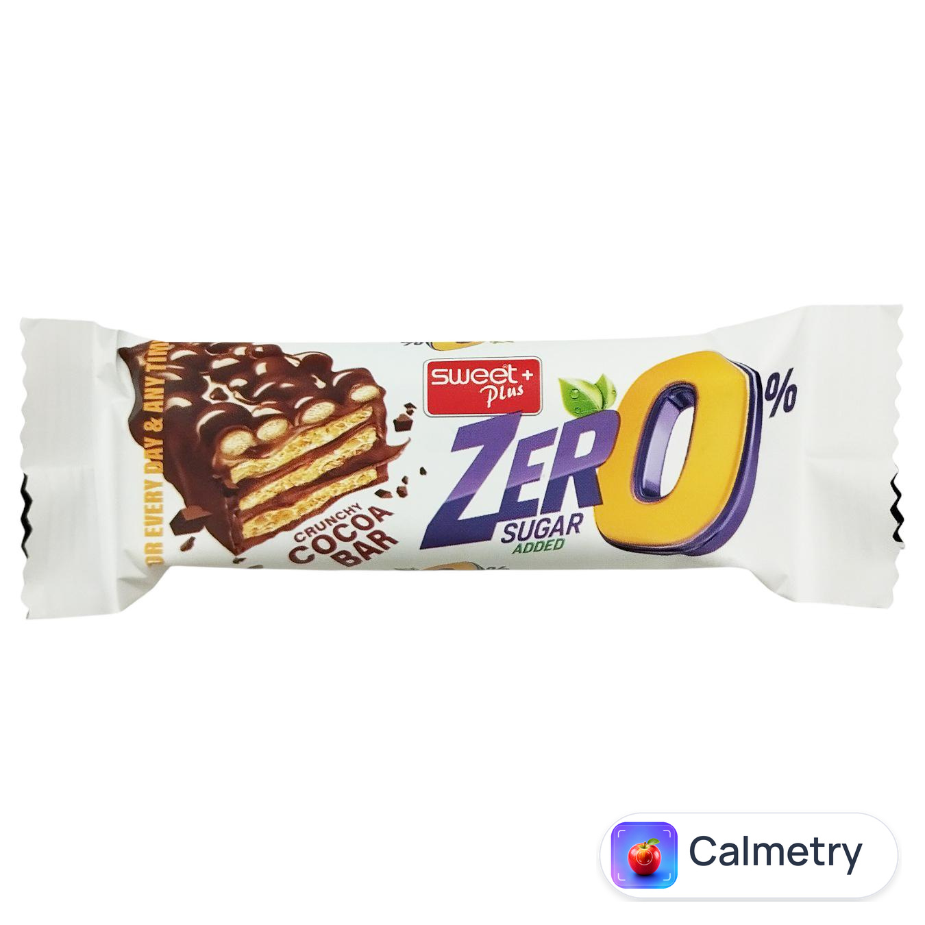 Батончик Sweet Plus з какао без цукру 25г