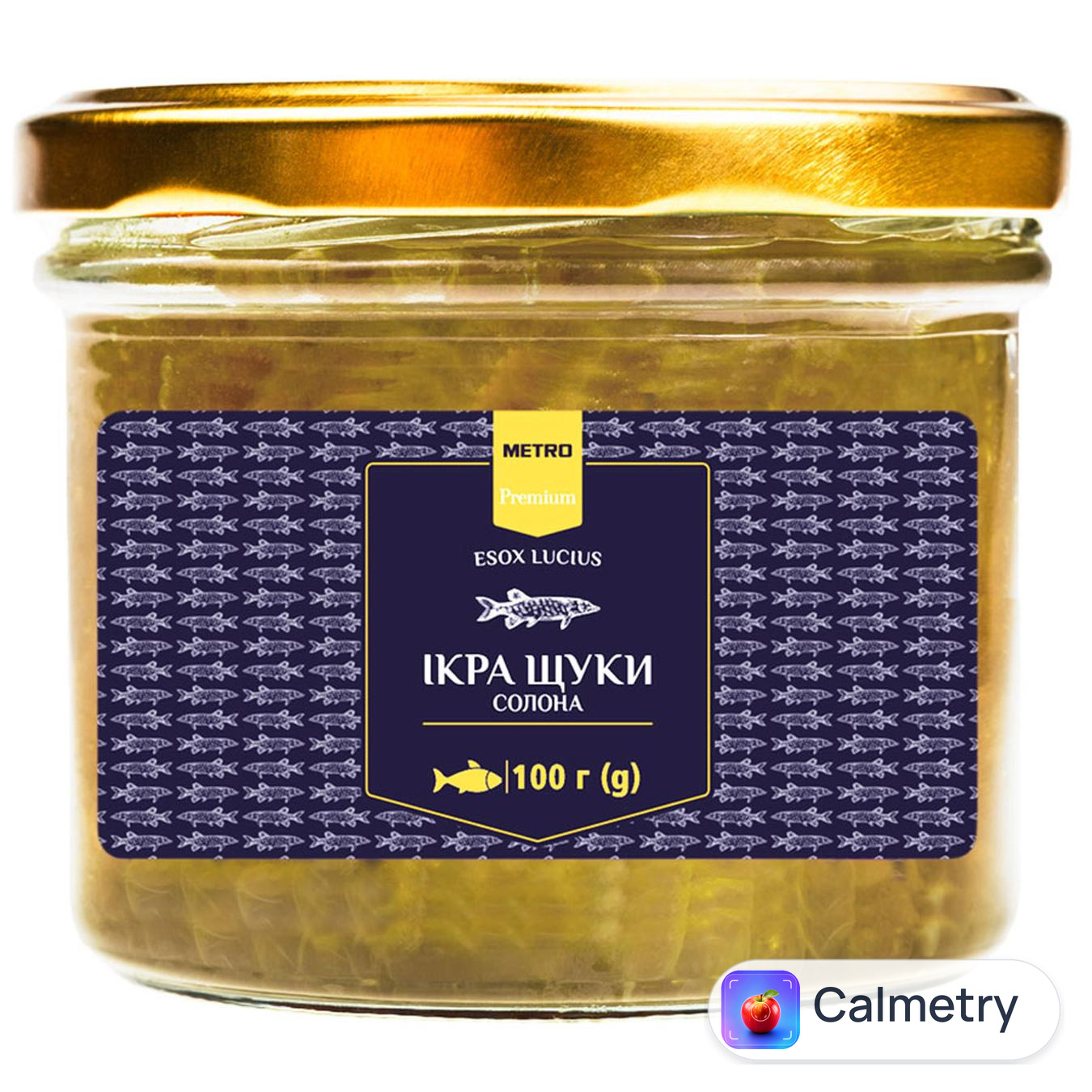 Ікра щуки Мetro Рremium солона 100г