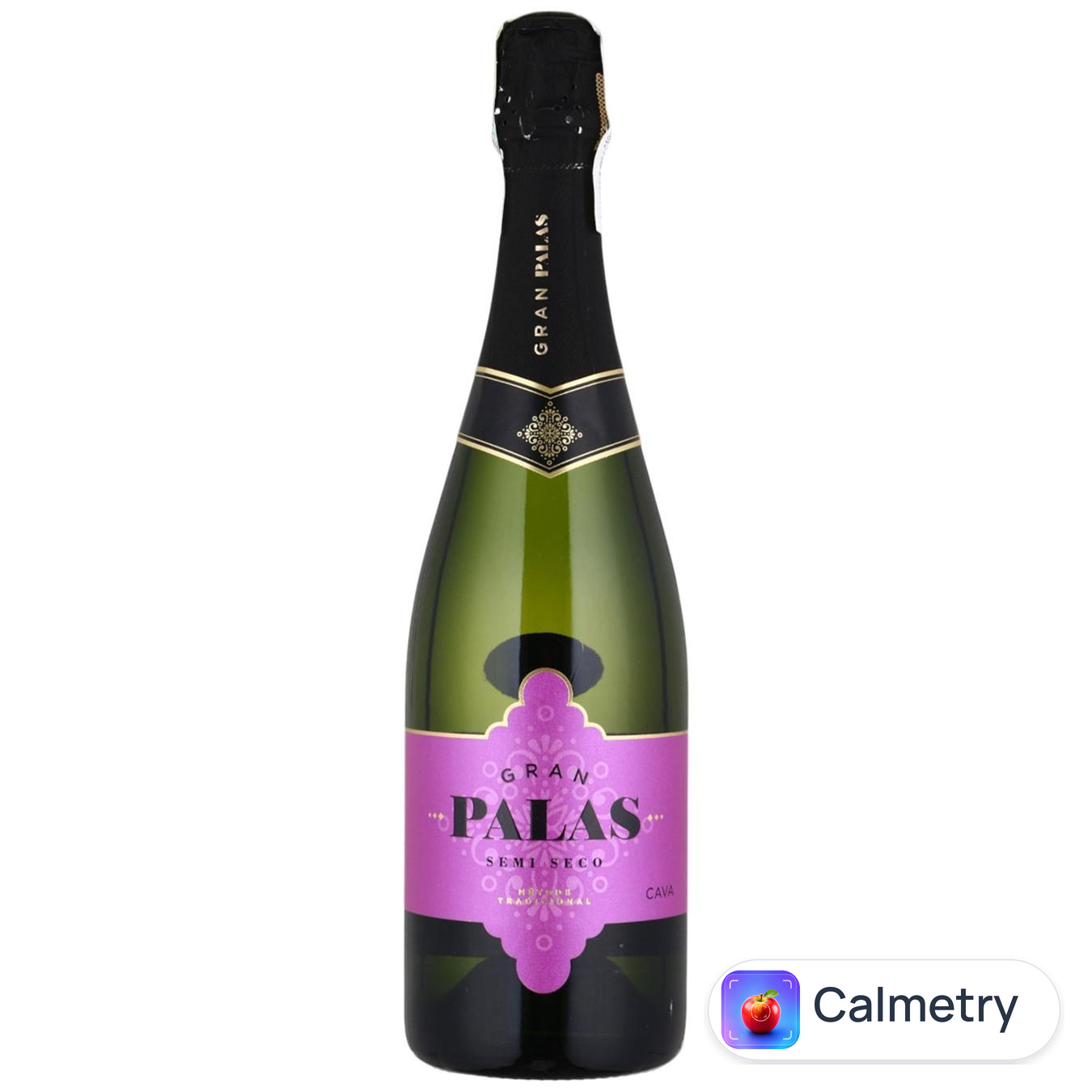 Вино ігристе Gran Palas Cava Semi Seco біле напівсухе 11,5% 0,75л