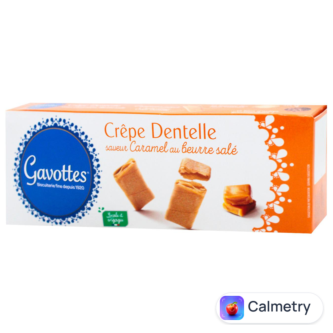 Печиво Gavottes з солоною карамеллю 60г