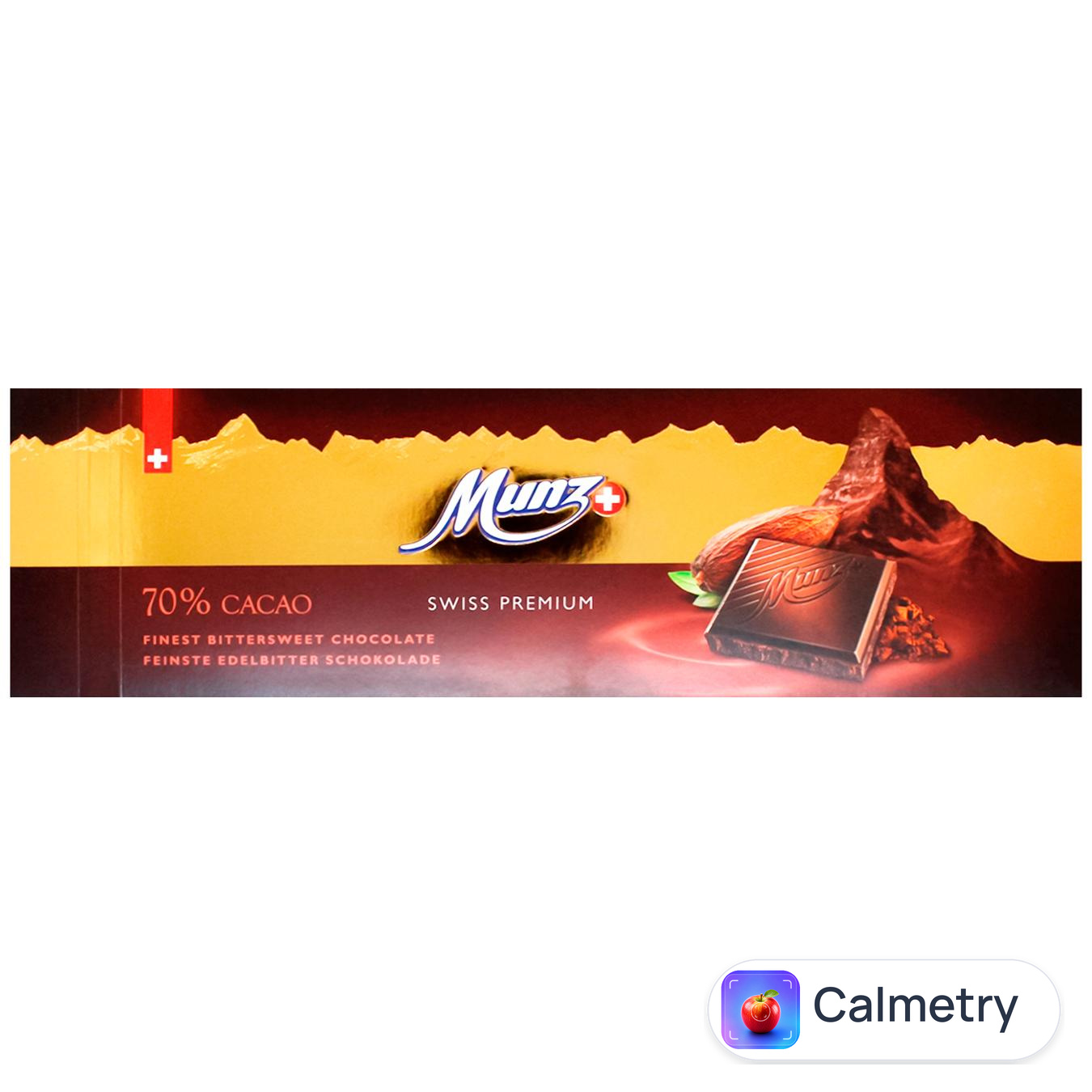 Шоколад чорний Munz 70% 300г