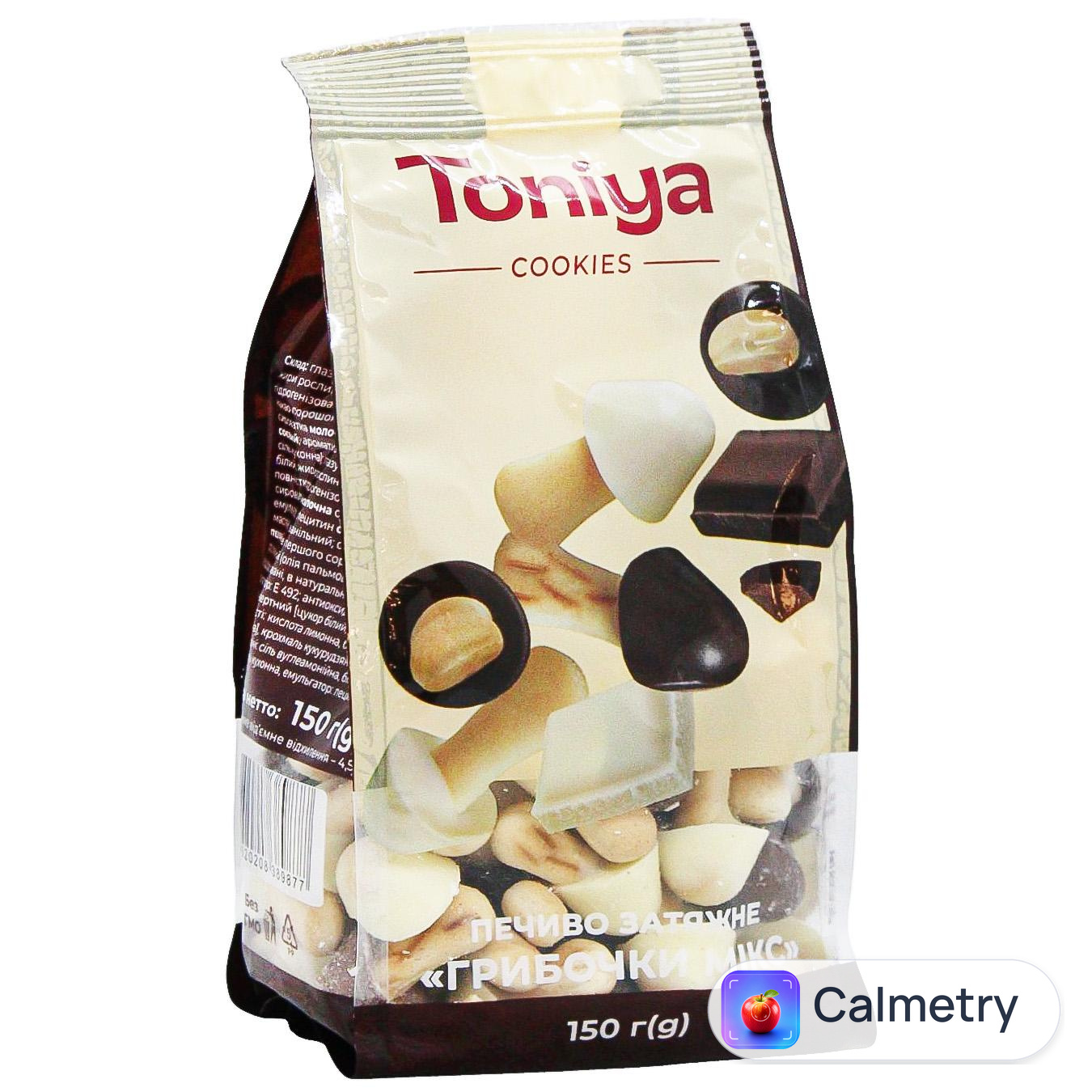 Печиво Toniya Грибочки мікс затяжне 150г — фото продукту