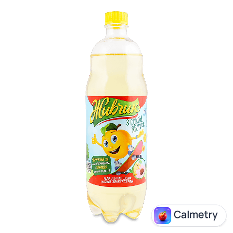 Напій «Живчик» із соком яблука, 1л