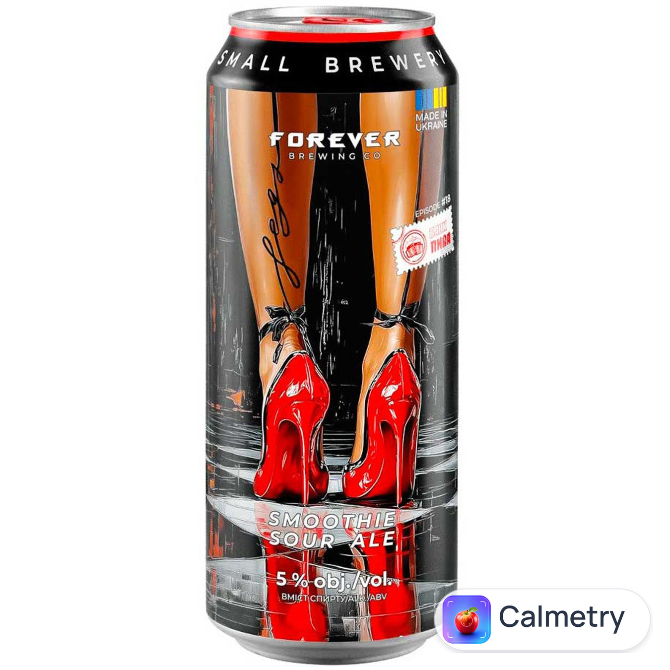 Пиво Forever Legs світле нефільтроване 5% 0,5л