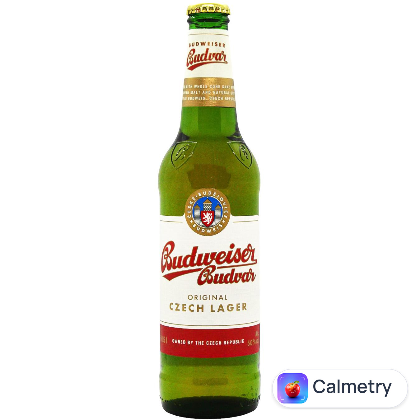Пиво Budweiser Budvar світле 5% 0,5л — фото продукту