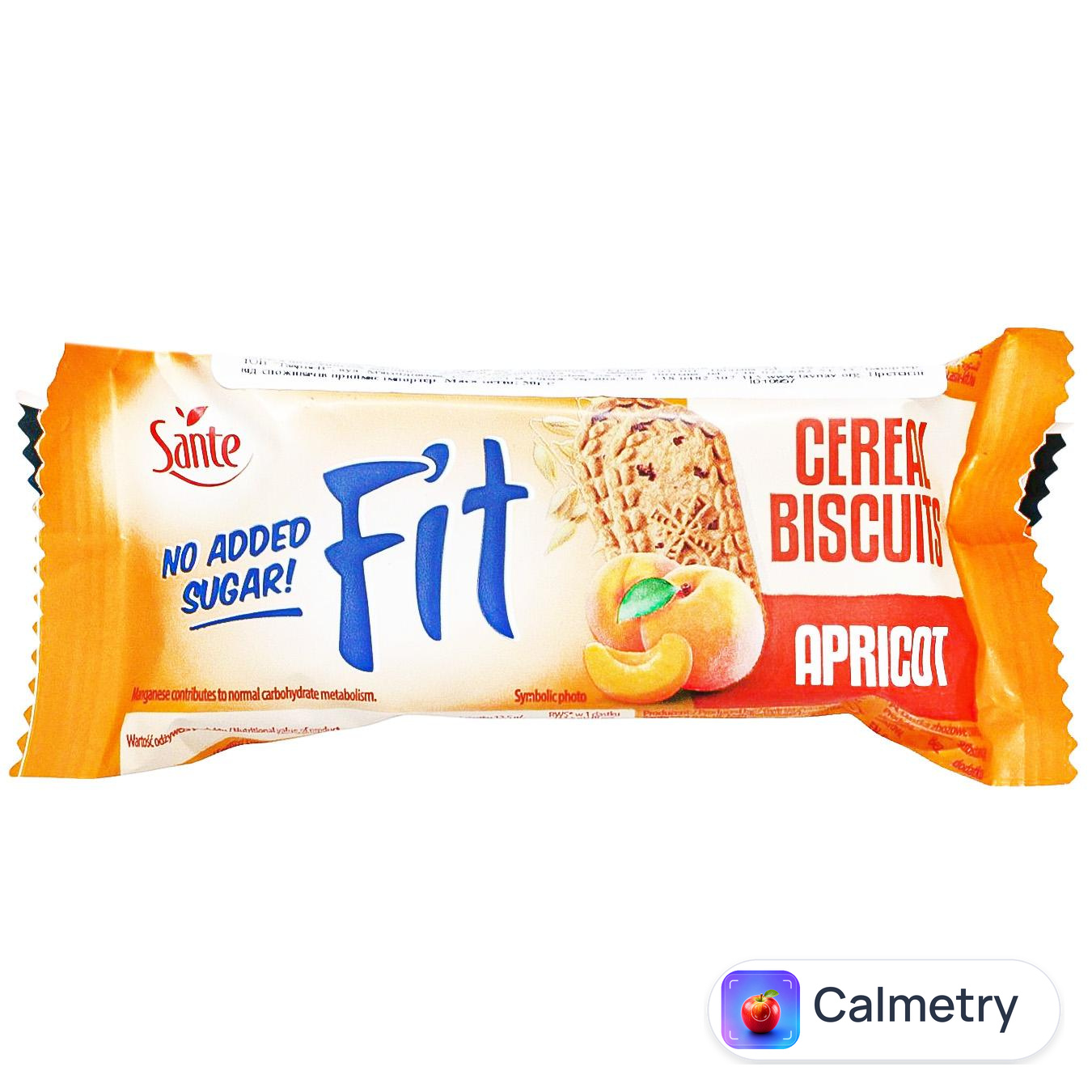 Печиво Sante Fit зернове з абрикосом 50г