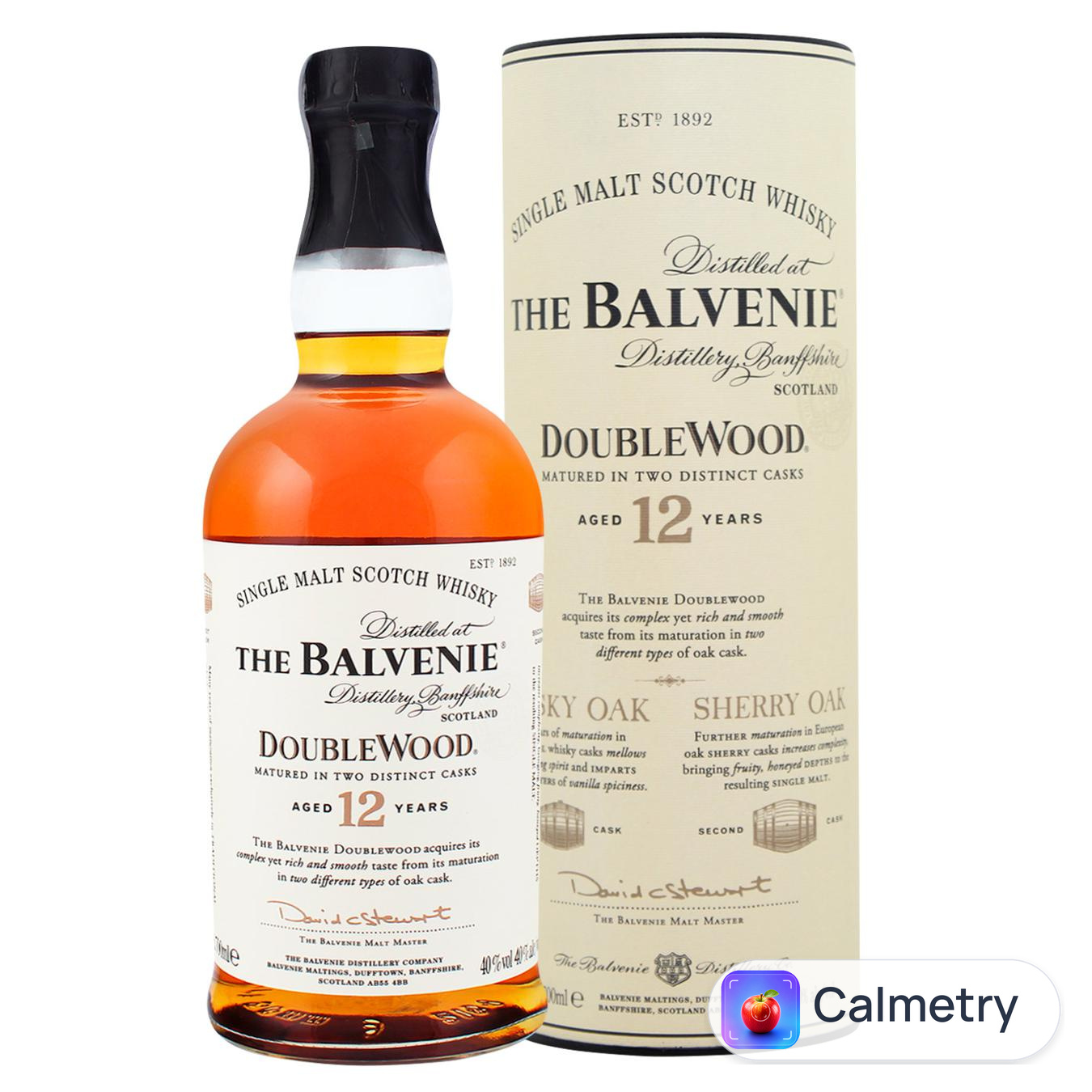 Віскі Balvenie Double Wood 12 років 40% 0,7л — фото продукту