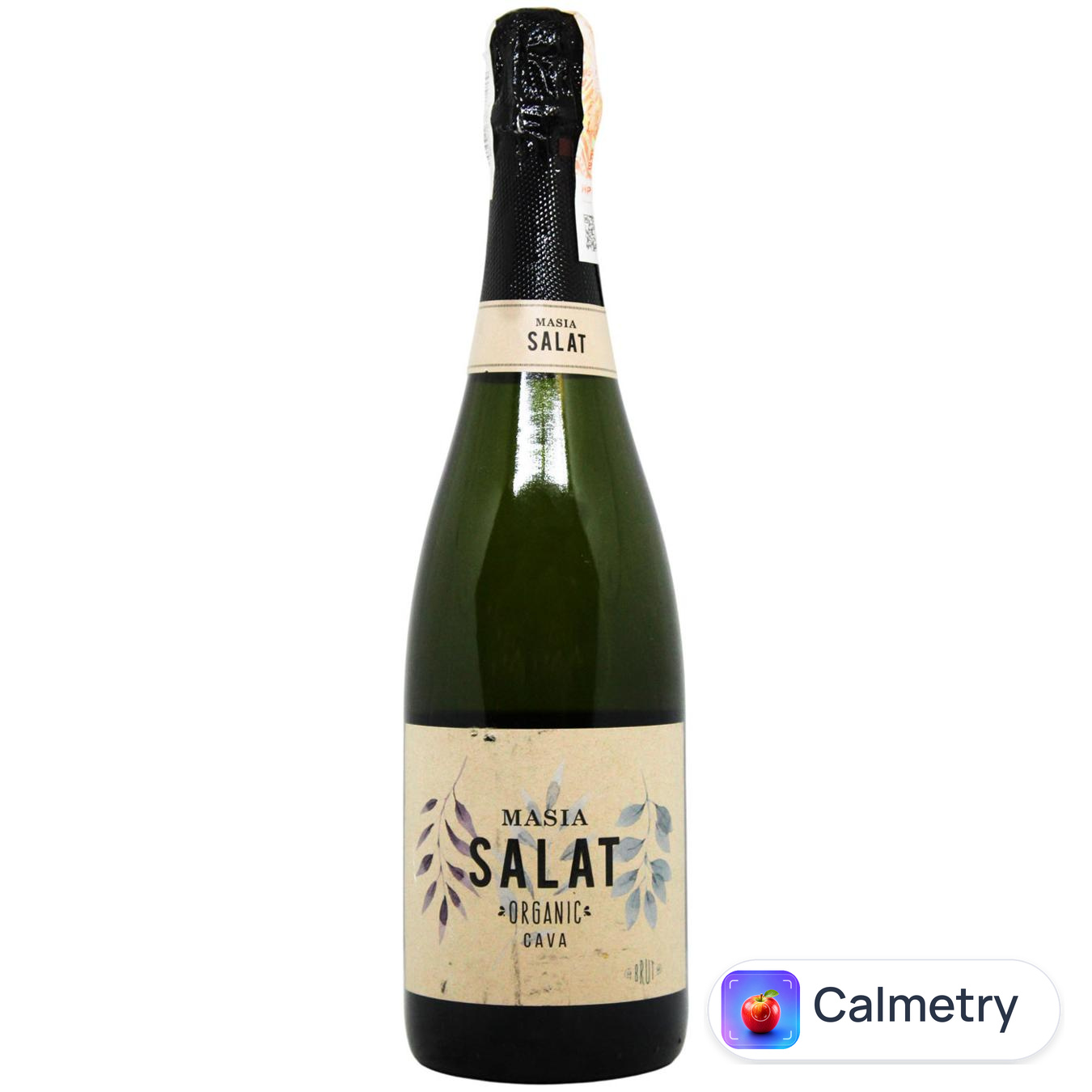 Вино ігристе Masia Salat Organic Cava Brut біле брют 11,5% 0,75л