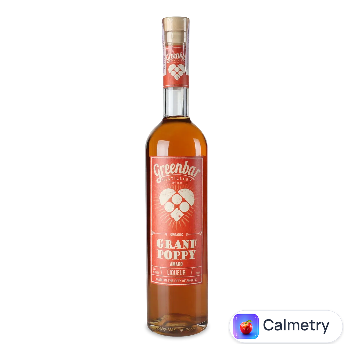 Лікер Greenbar Grand Poppy Amaro Organic 0,7л