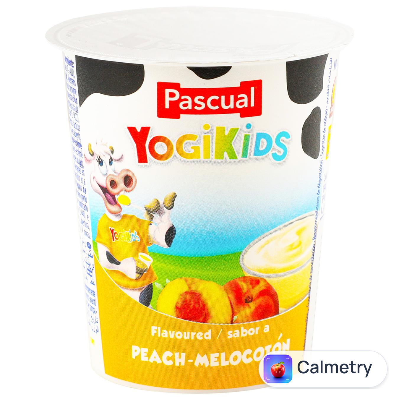 Йогурт Pascual персик дитячий 1,5% 120г
